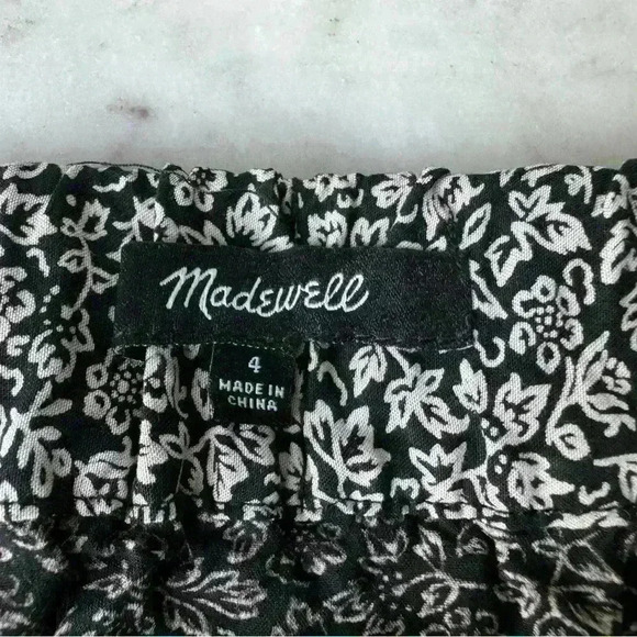 Madewell 100% Viscose Pull-On Tier Mini Skirt in Tudor Floral Size 4 - Picture 5 of 9